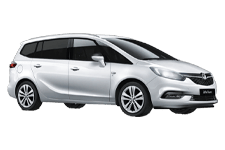 Van Hire Wednesbury - Vauxhall Zafira 7-Seater - Minibus hire Wednesbury